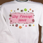 Personalized Floral Retro Custom Sweatshirt 52868x